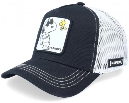 Cap - Capslab Peanuts Snoopy (Schwarz/Weiß)
