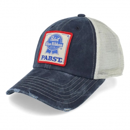 Kappe - American Needle PABST Orville Trucker (blau/cremefarben)