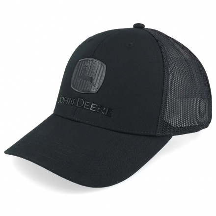 Kappe - John Deere JD TM Liquid Chrome Trucker (schwarz)