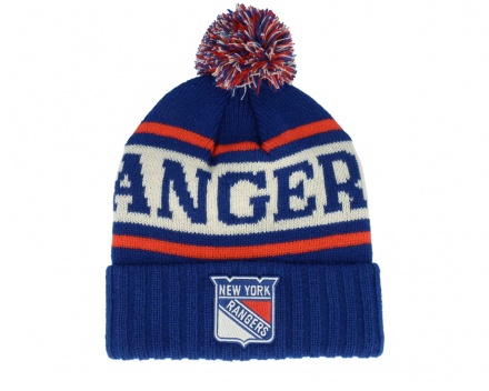 Mützen - American Needle New York Rangers Pillow Line Knit (blau/weiß/rot)