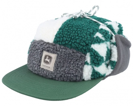 Kappe - John Deere Winter Cap (grün/grau/weiß)