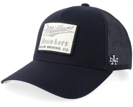 Kappe - American Needle Miller High Life Trucker (schwarz)