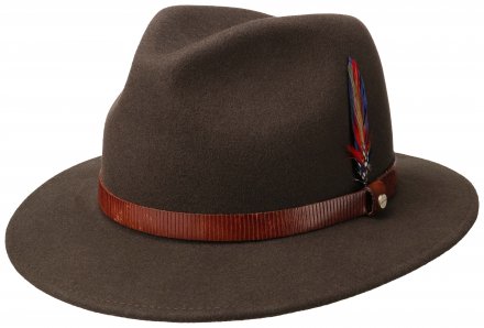 Hüte - Stetson Fallon Traveller Woolfelt (braun)