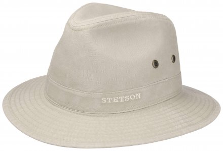 Hüte - Stetson Aventura Organic Cotton (weiß-beige)