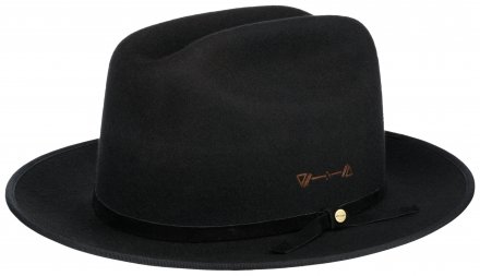 Hüte - Stetson Open Road Woolfelt (schwarz)