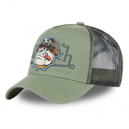 Kappe - Von Dutch Bulldog Trucker (grün)