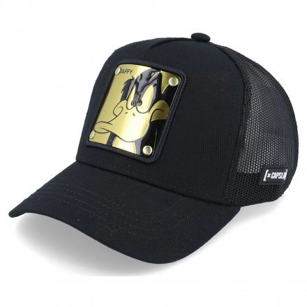 Kappe - Capslab Looney Tunes Daffy Duck DAF7 Trucker (schwarz)