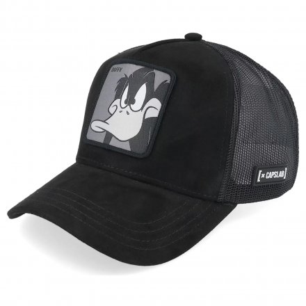 Kappe - Capslab Looney Tunes Daffy Duck DUC Trucker (schwarz)