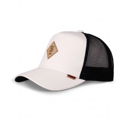Kappe - Djinns HFT Cotton Knit Trucker (Offwhite/Schwarz)