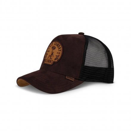 Kappe - Djinns HFT Lazy Classic Trucker (Kaffee)