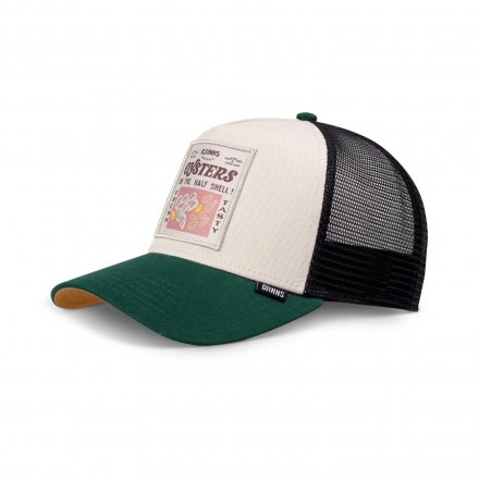 Kappe - Djinns HFT Food Oysters Trucker (weiß/grün)