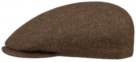 Schiebermütze / Schirmmütze - Stetson Sustainable Wool Ivy Cap (braun)