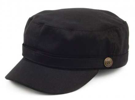 Schiebermütze / Schirmmütze - Jaxon Hats Army Cap (schwarz)