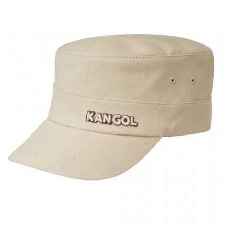 Schiebermütze / Schirmmütze - Kangol Cotton Twill Army Cap (beige)