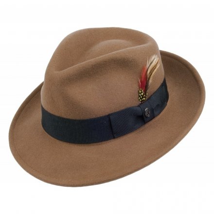 Hüte - Crushable C-Crown Fedora (hellbraun)