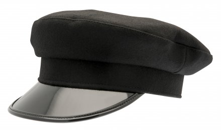 Fiddler cap - CTH Ericson Vega Wool (schwarz)