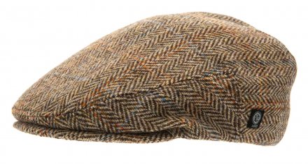 Schiebermütze / Schirmmütze - CTH Ericson Edward Sr. Harris Tweed (beige)