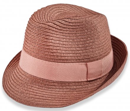 Hüte Kind - Gårda Trilby (altrosa)