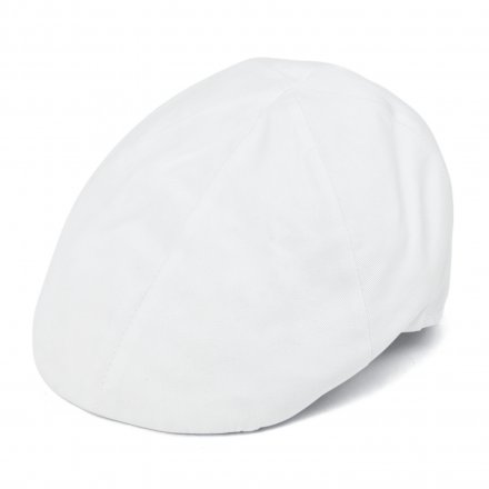 Schiebermütze / Schirmmütze - Gårda Vico Cotton Flat Cap (weiß)