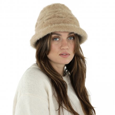 Hüte - Gårda Atri Angora Cloche (beige)
