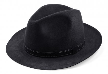 Hüte - Gårda Tropea Fedora Wool Hat (schwarz)