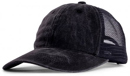 Caps - Gårda Finley Washed Trucker (schwarz)