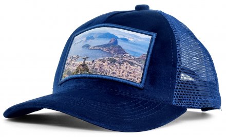 Caps - Gårda Velvet Trucker Rio De Janeiro (blau)