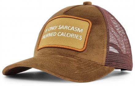 Kappe - Gårda Velvet Trucker Sarcasm (braun)