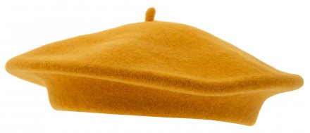 Baskenmütze - CTH Ericson Amelie Wool Beret (Mustard)