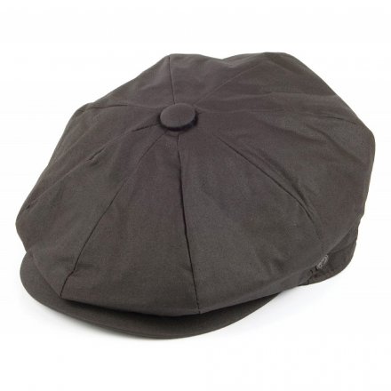 Schiebermütze / Schirmmütze - Jaxon Hats Oil Cloth Newsboy Cap (braun)