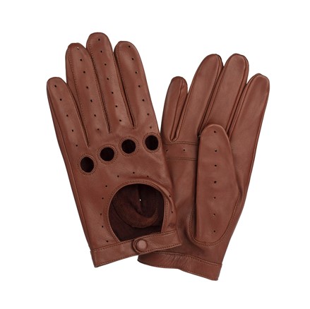 Handschuhe - HK Men's Driving glove Hairsheep (Cognac)