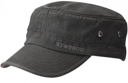 Schiebermütze / Schirmmütze - Stetson Army Cap (schwarz)
