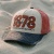 Kappe - Black River 1878 Cotton Cap (creme/rot/marineblau)