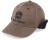 Cap - John Deere Oil Cotton Sherpa Lining (braun)