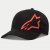 Caps - Alpinestars Corp Snap 2 Cap (schwarz/rot)