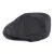 Schiebermütze / Schirmmütze - Jaxon Pure Wool Harlem Newsboy Cap (dunkelgrau)