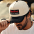 Kappe - Black River Racing Cotton Snapback (Offwhite/Schwarz)