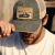 Kappe - Black River Racer Washed Trucker (dunkelgrün/creme)
