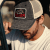 Kappe - Black River Hare Washed Trucker (schwarz/creme)
