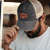 Kappe - Black River Portland Washed Trucker (schwarz/creme)