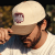 Kappe - Black River Charleston Cotton Snapback (cremefarben/khaki)
