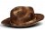 Hüte - Gårda Distressed Fedora (light)