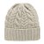 Mützen - Gårda Villars Cable Knit Wool Mix Beanie (beige)
