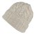 Mützen - Gårda Villars Cable Knit Wool Mix Beanie (beige)