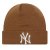 Beanie Kind - New Era New York Yankees Cuff Beanie (braun)
