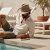 Strohhut - Gårda Agulo Natural Straw Trilby (Natur/Creme)