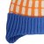 Beanie Kind - Gårda Lönneberga Beanie (orange/blau)
