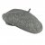 Baskenmütze - Gårda Annecy Wool Beret (dunkelgrau)