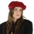 Baskenmütze - Gårda Annecy Wool Beret (burgund)