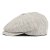 Schiebermütze / Schirmmütze - Gårda Crispin Striped Newsboy (greige)